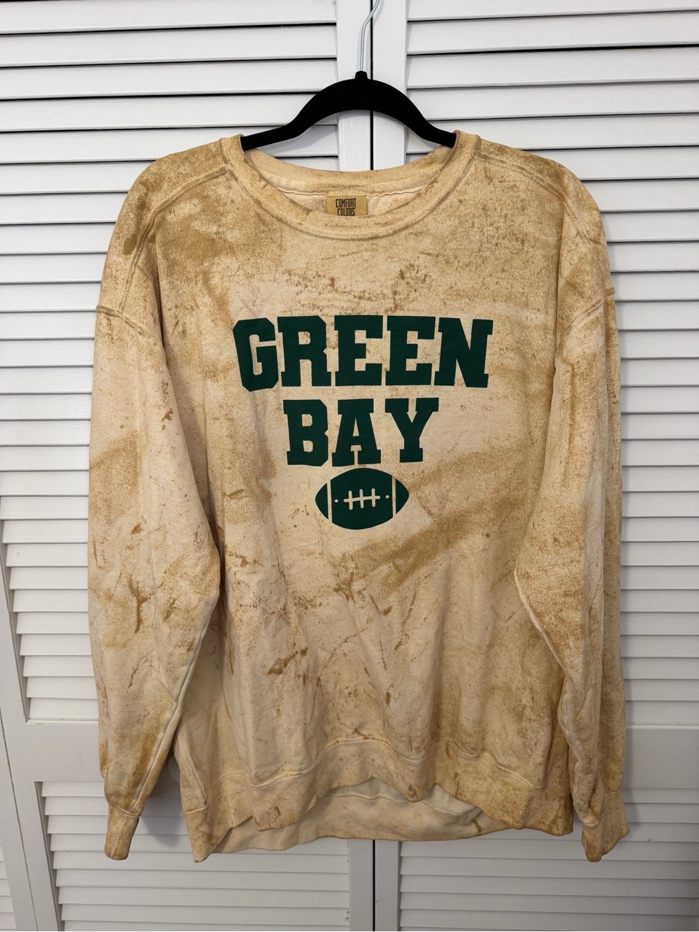 NWOT Green Bay Packers Football Graphic Crewneck Sweatshirt Size XL